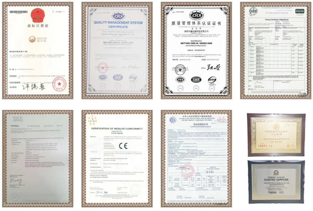 Certifications