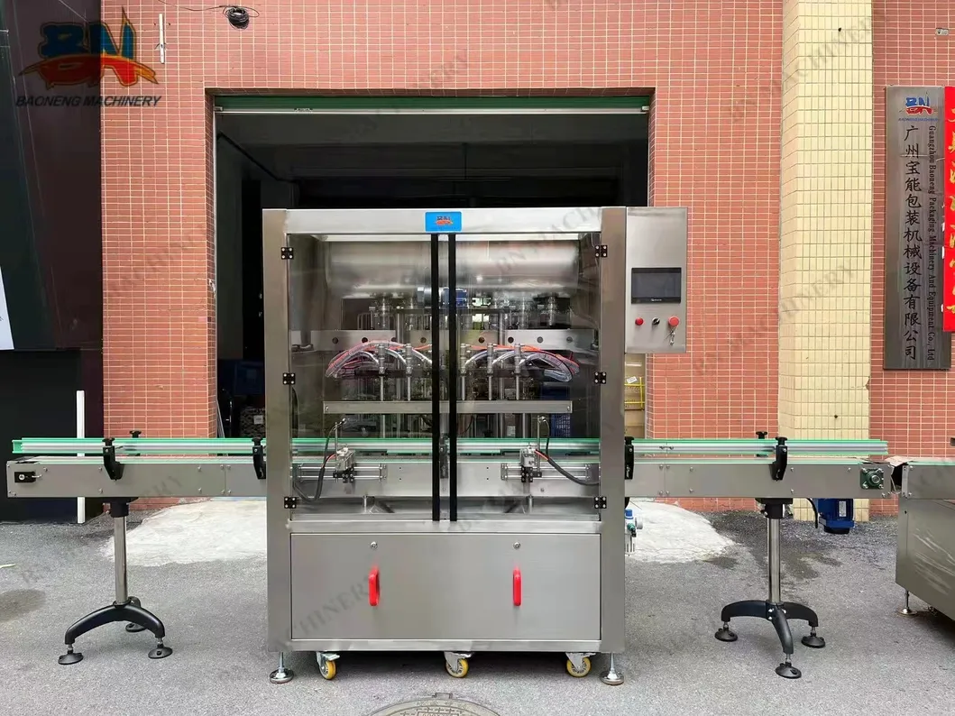 8-nozzle servo piston filling machine