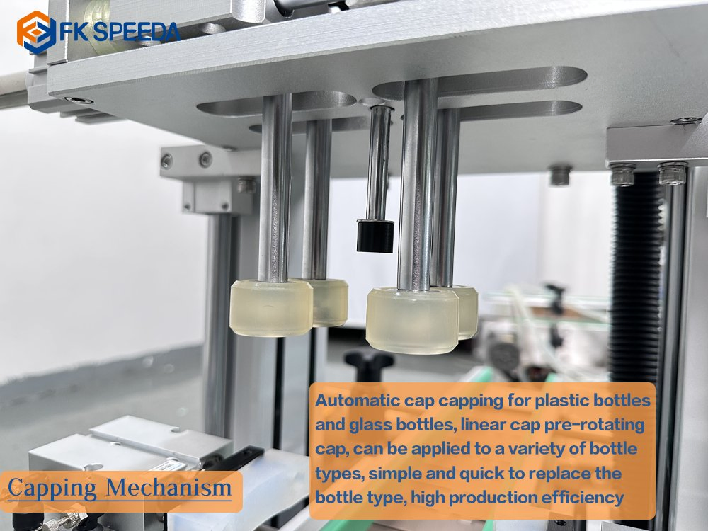 Automatic Desktop Drinking Water Bottle Liquid Filling Capping and Labeling Machine Production Line