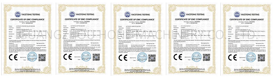 Certificates
