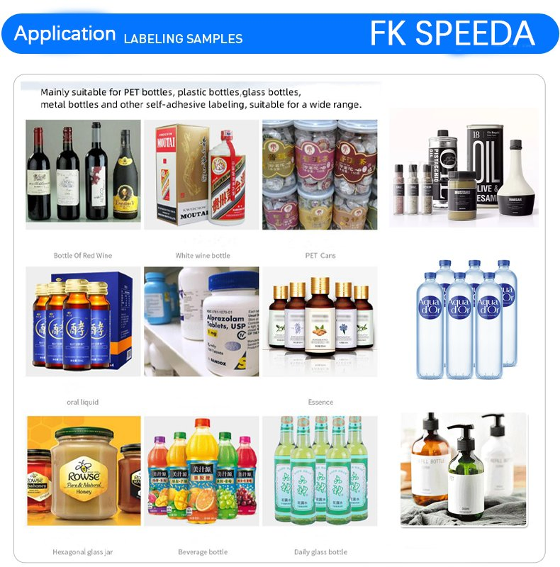 High Performance Semi-Auto Labeling System for Small Business, Factory Use