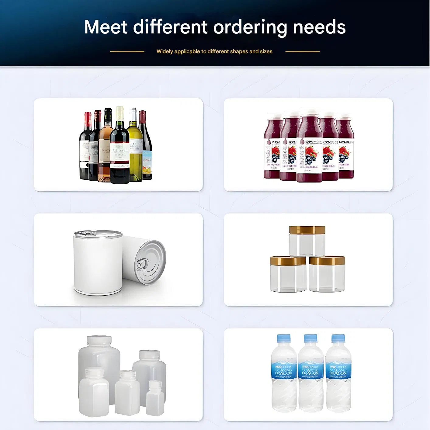 Precision Automatic Round Bottle Labeling System with Touch Screen Operation Panel