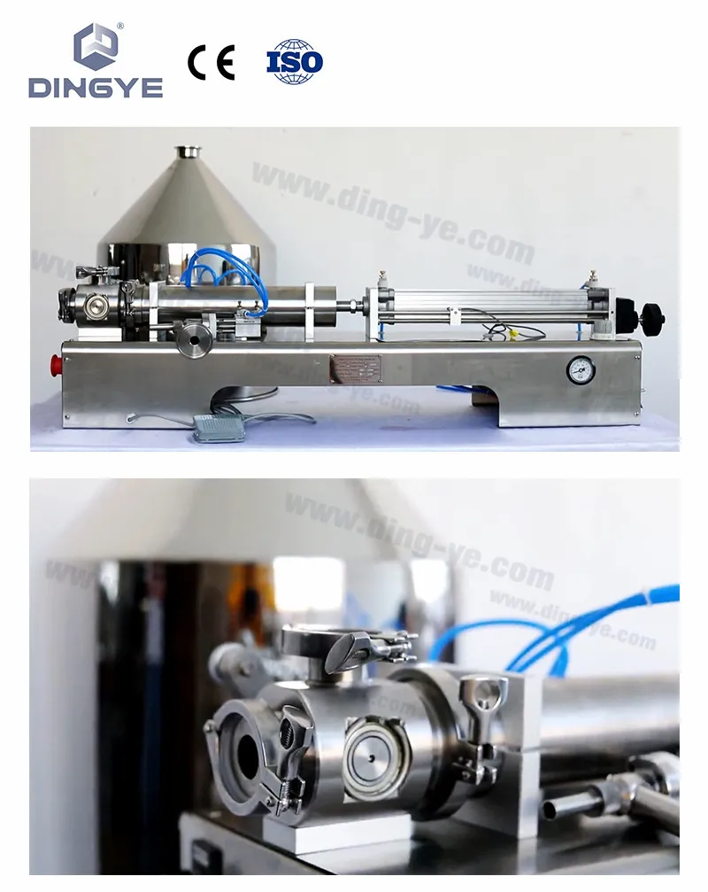 Semi-Auto Paste Filling Machine Display 2