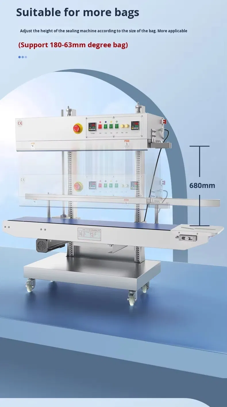 Continuous Band Sealing Machine View 4