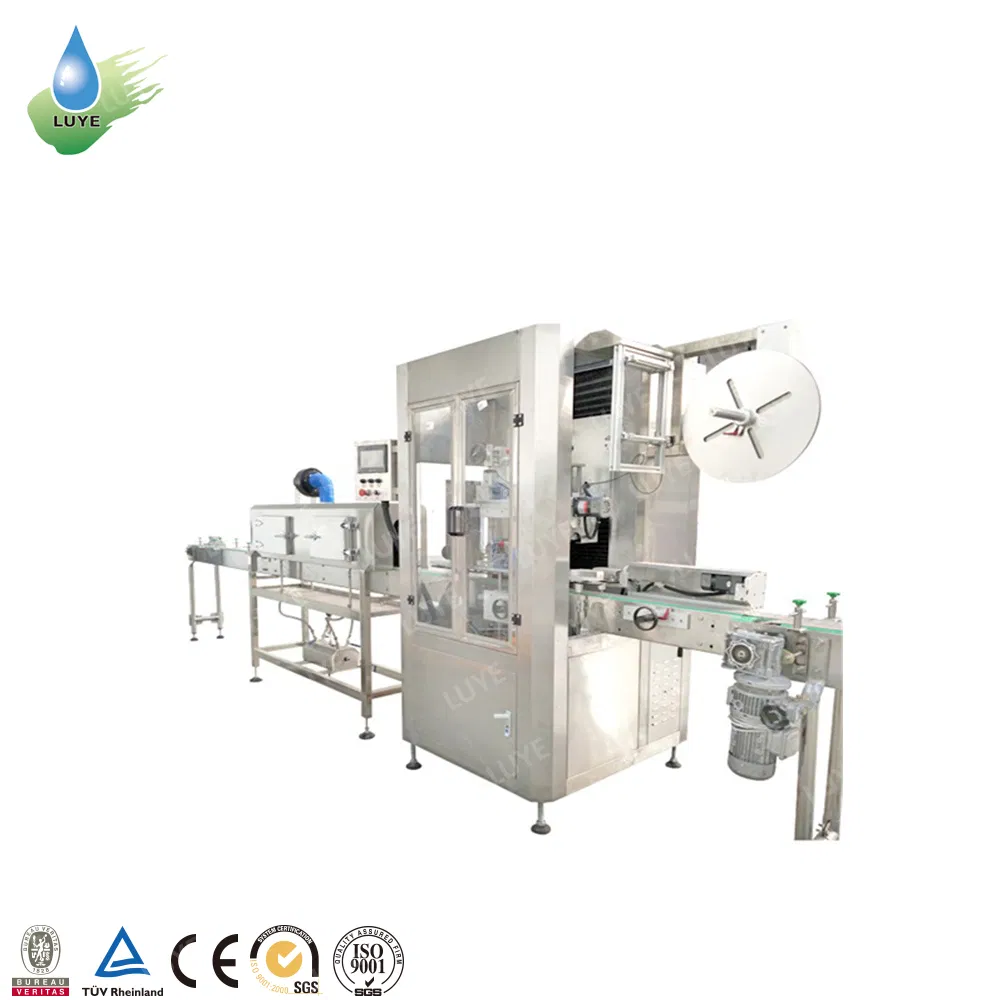 150bpm-450BMP High Speed Automatic Bottle Label Shrink Sleeve Labeling Machine