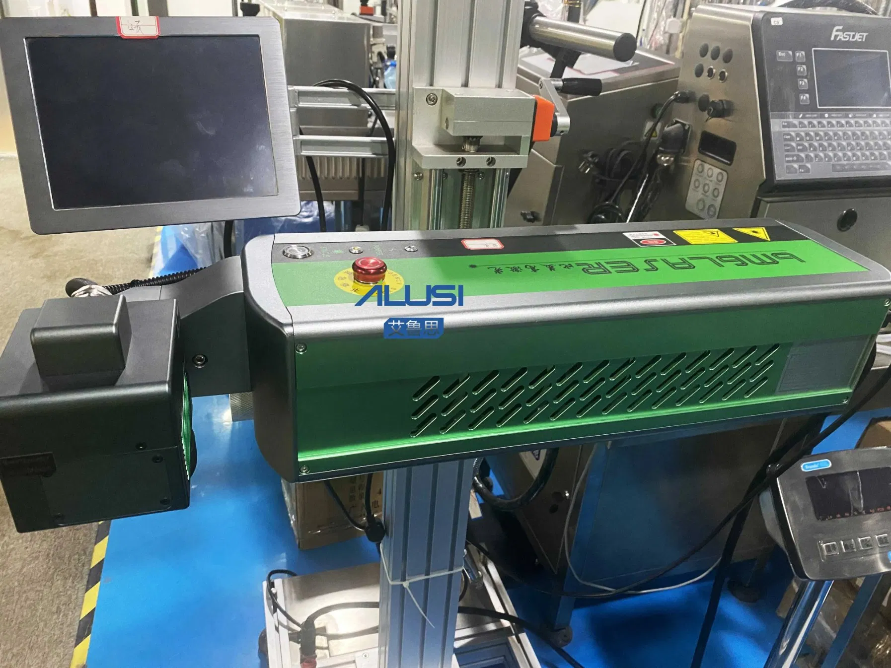 Ailusi CO2 Touch Screen Laser Marking Machine Coding Machine Laser Inkjet Printer Printing Machine
