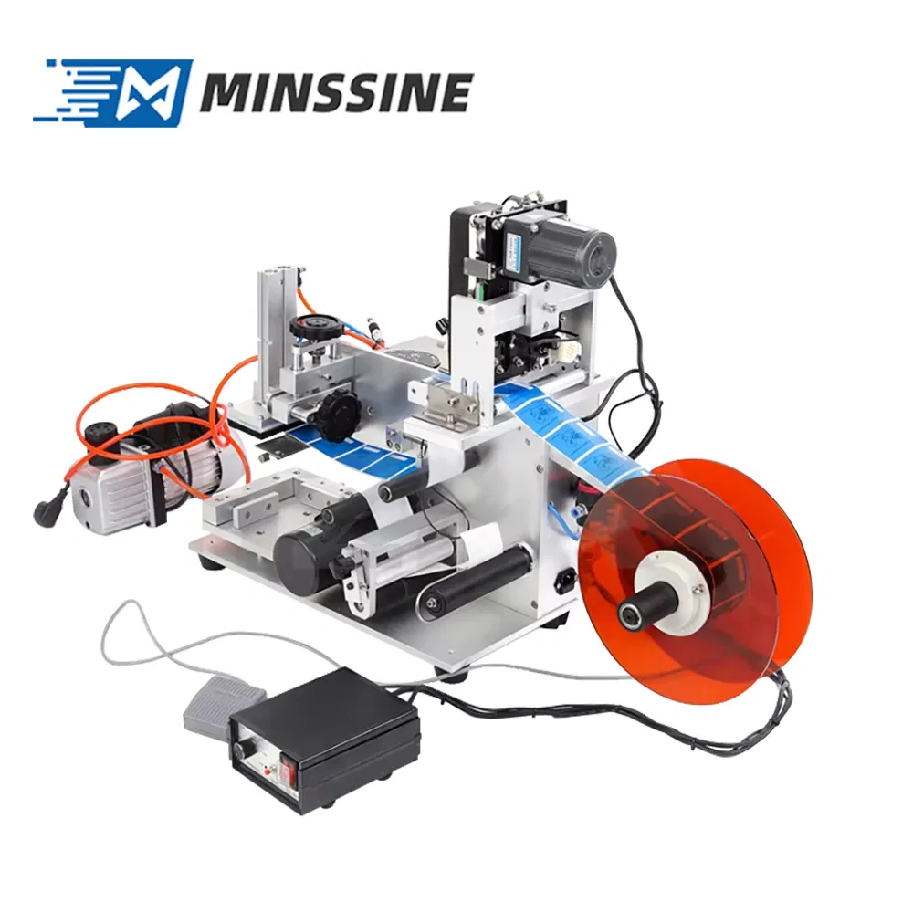 High-Speed Flat Lamination Labeling Equipment with Versatile Vacuum Generator Advanced Flat Lamination Labeling System for Efficient Production