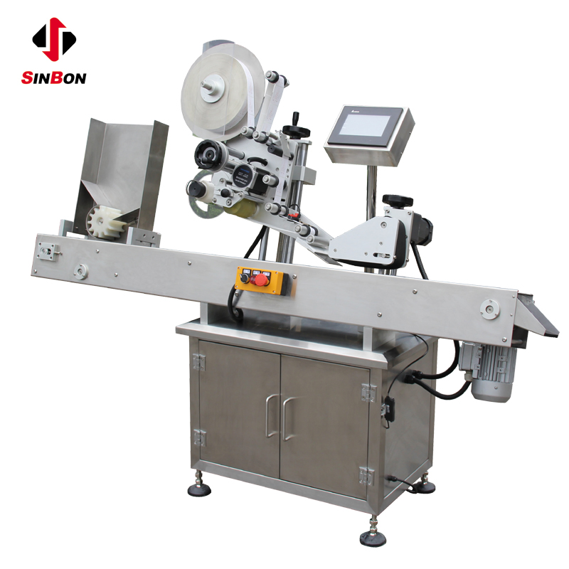 Auto Round Bottle Labeling System for Glass