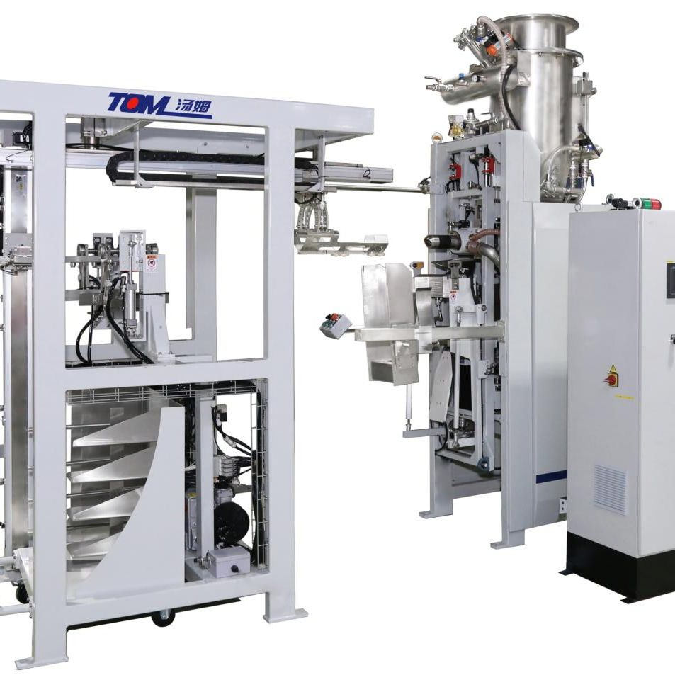 Valve Pocket Automatic Weighing and Palletizing Packing System