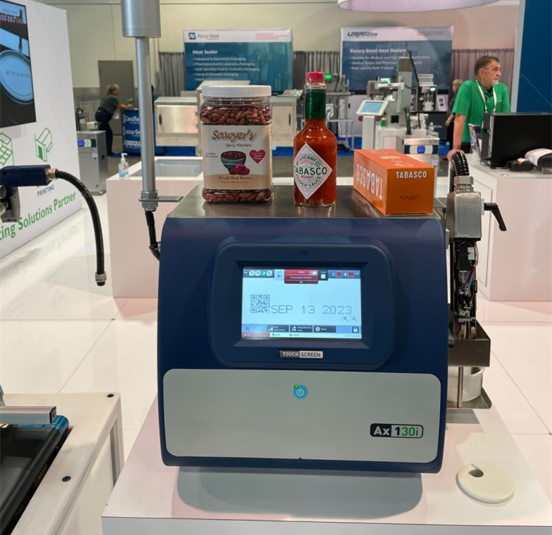 Continuous Inkjet Printing Machine for Tin Can Coding Expiry Date