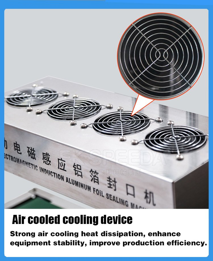 Induction Sealing Machine for Plastic Bottle Glass Jar with Nitrogen