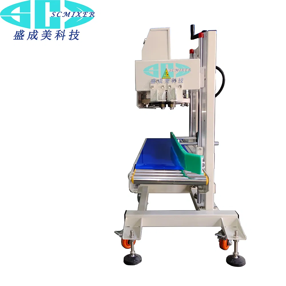 Scmixer Continuous Band Sealer Vertical Plastic Film Bag Sealing Machine for Big Bag