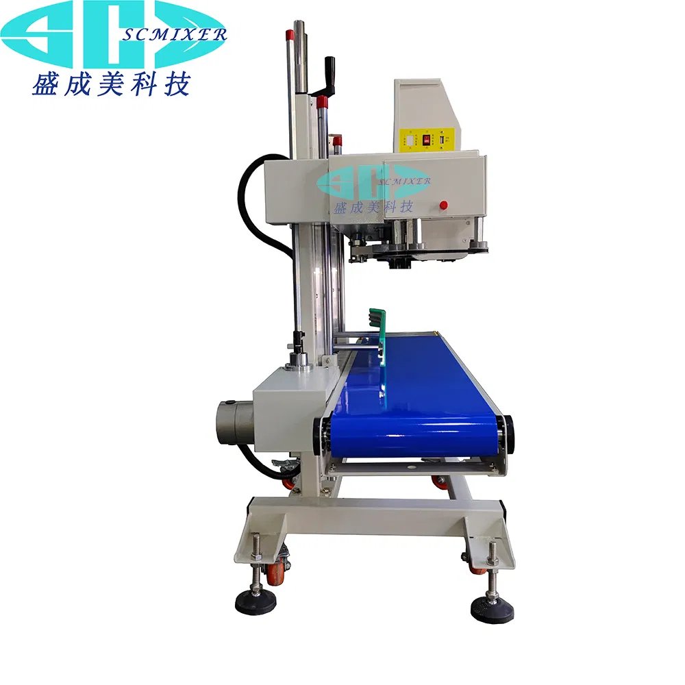 Scmixer Continuous Band Sealer Vertical Plastic Film Bag Sealing Machine for Big Bag