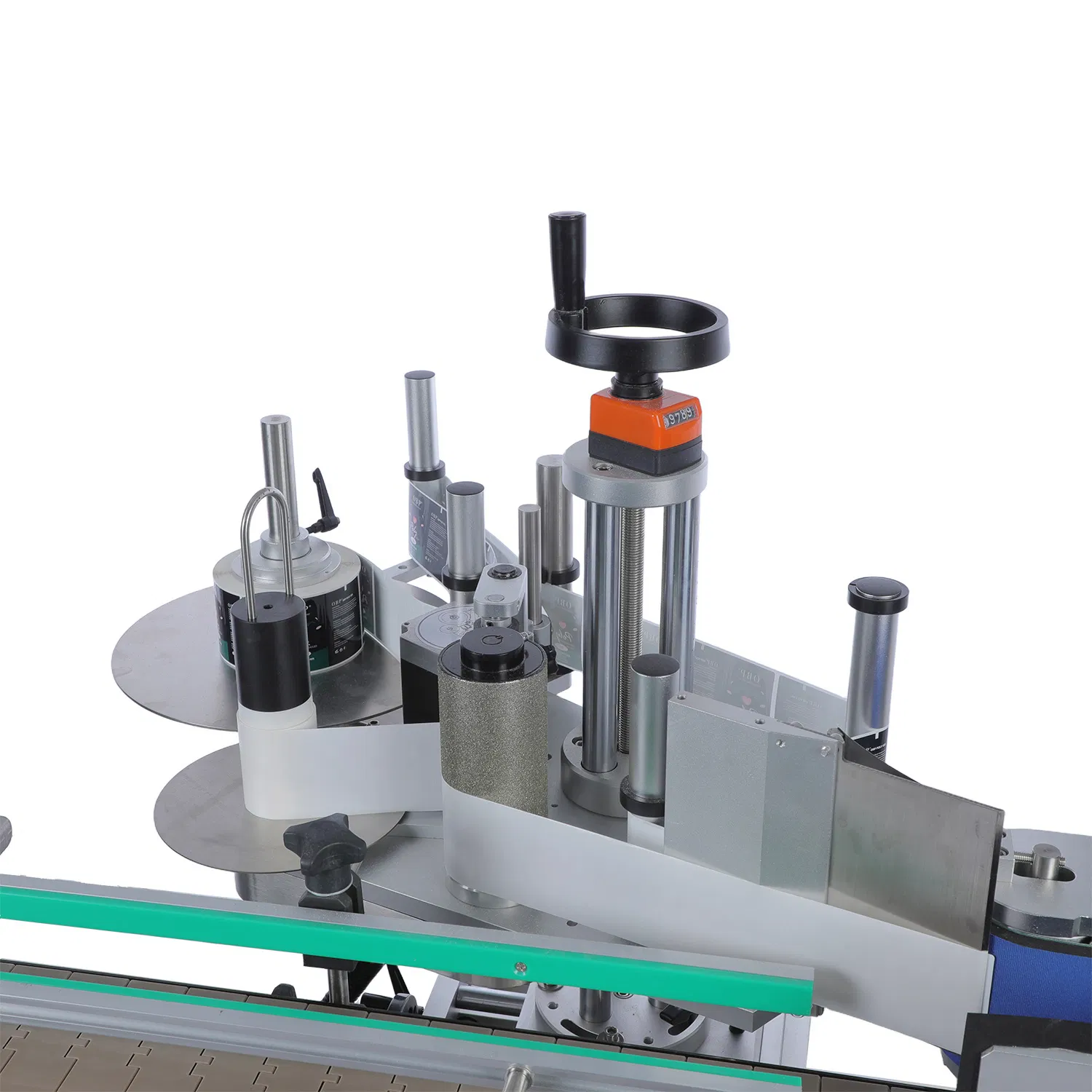 Automatic Round Bottle Labeling System for Food, Water and Juice Bottles