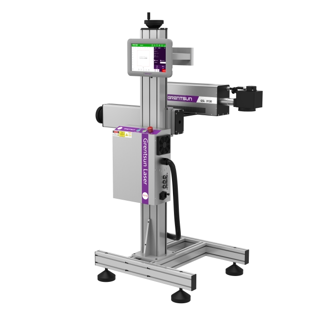 60m/Min Pet Bottle CO2 (9.3um) Laser Marking Machine with Ultra-High Speed Galvo Bottle Date Laser Coding Printer China Laser