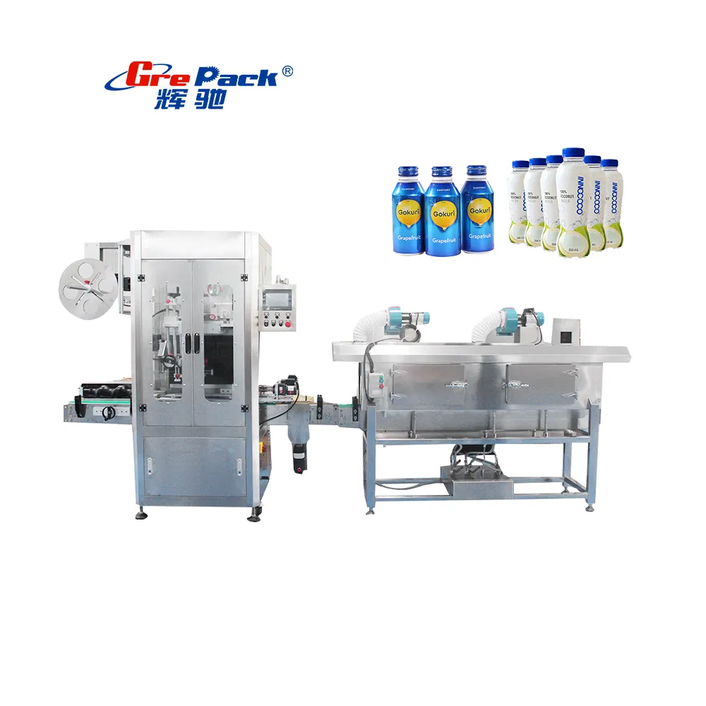 Automatic Round Bottle Labeling Machine PVC Shrink Sleeve Film for Bottle Package