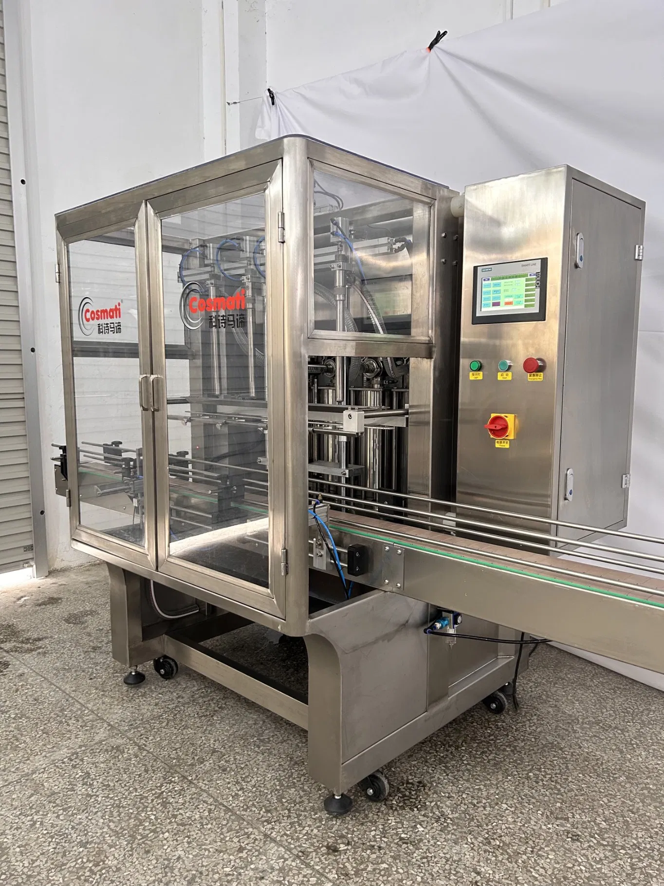 Automatic Multi Heads Liquid Detergent Hand Sanitizer Filling and Capping Machine