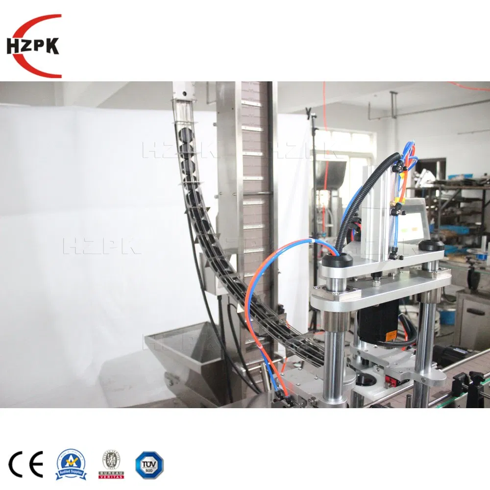 Hzpk Automatic Screw Capping Machine Glass Jar Container