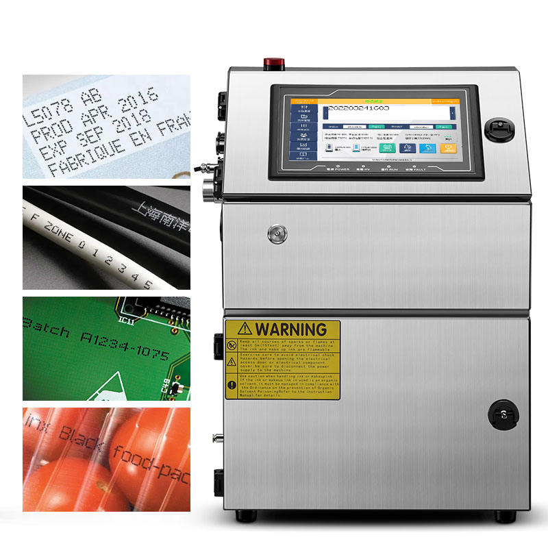 Touchscreen Small Character Cij Date Printing Inkjet Coding Marking Machine