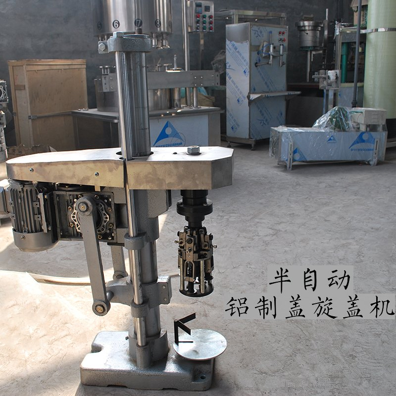 Glass Bottle Twist off Aluminum Bottle Cap Tightening Machine Ropp Capping Machine
