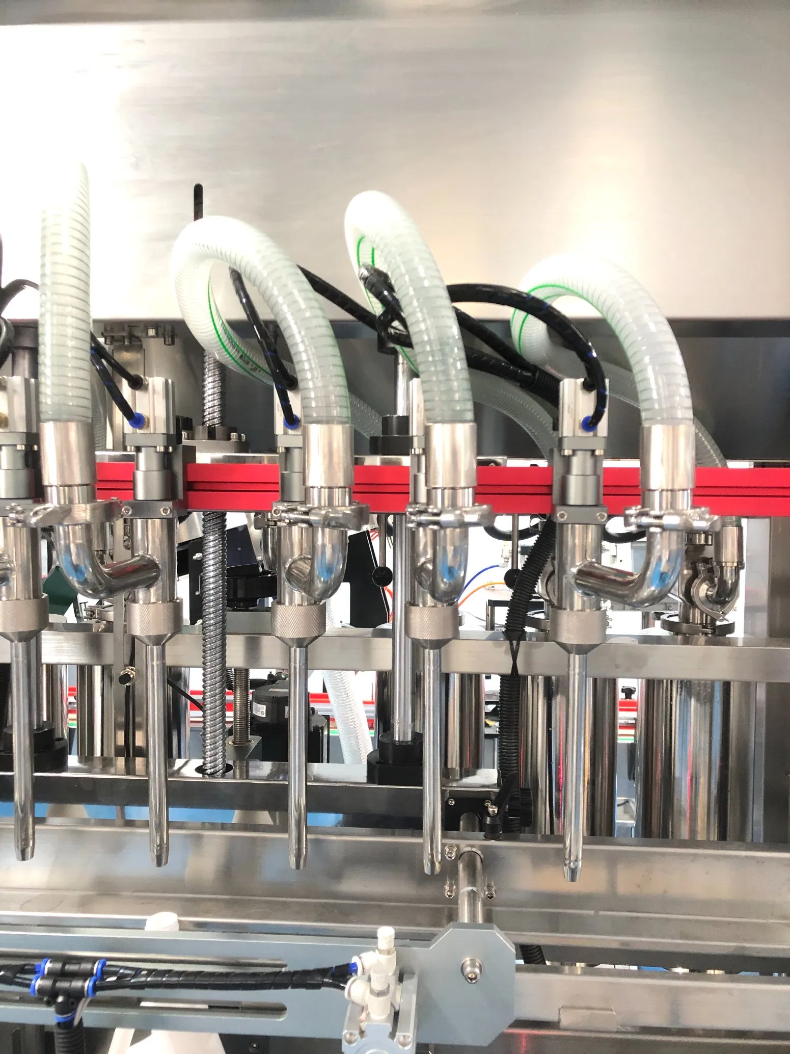 Automatic Multi Heads Liquid Detergent Hand Sanitizer Filling and Capping Machine