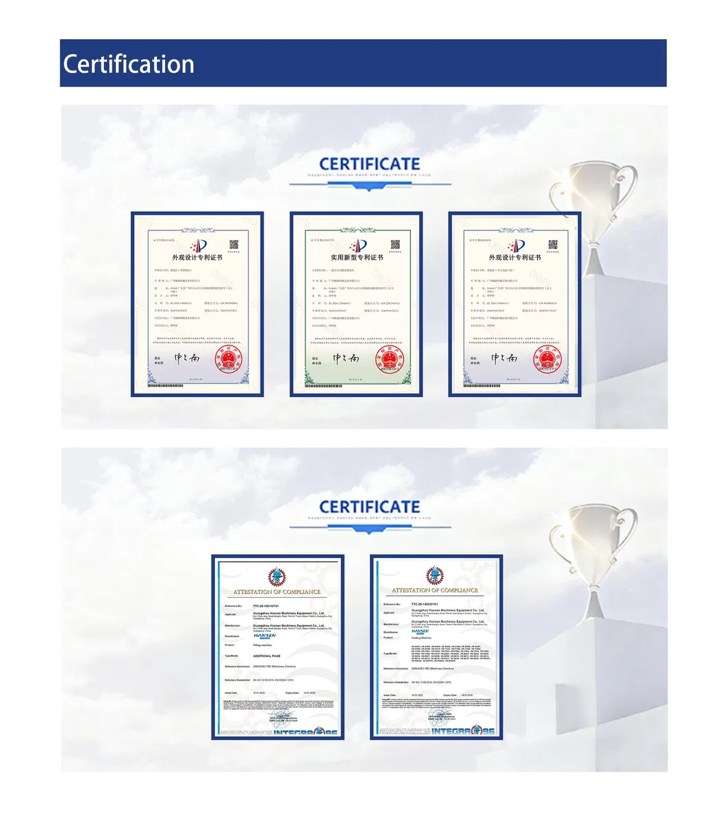Product Certifications