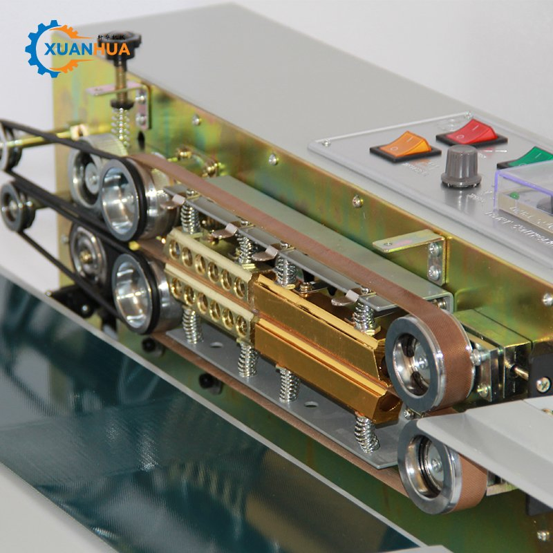 Hand Heat Aluminum Automatic Continuous Band Sealer Manual/Handheld Induction Pedal Can Sealing Machine