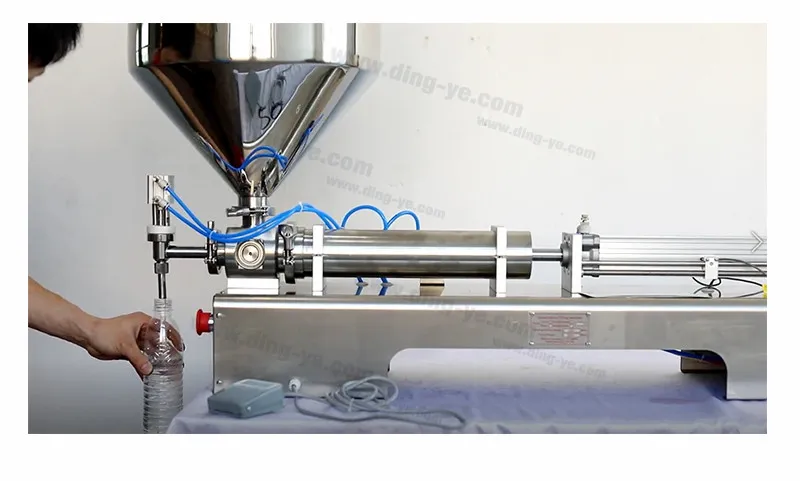 Semi-Auto Paste Filling Machine Display 5