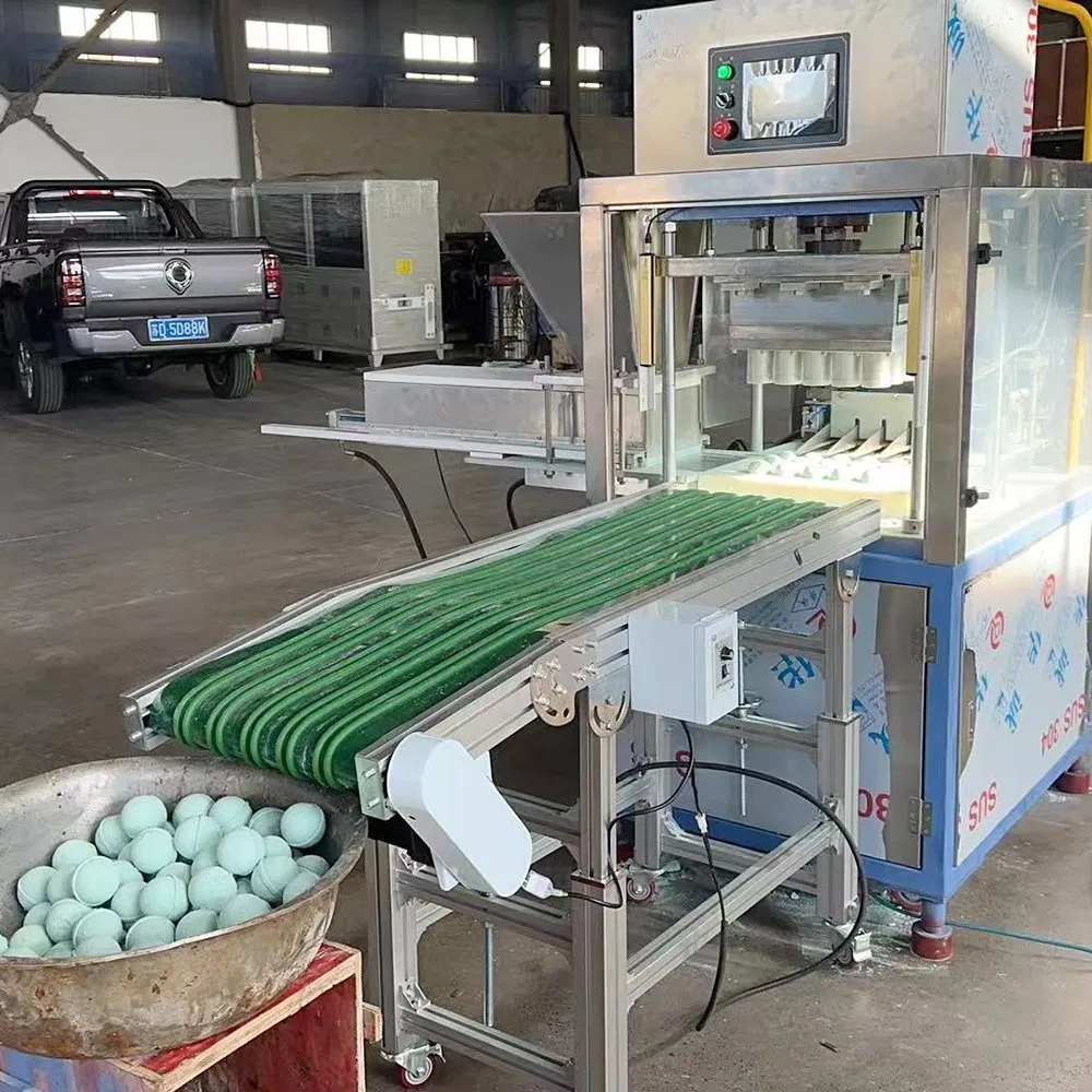 Customizable Fully Automatic Four-Column Structure Bath Salt Ball Tablet Press