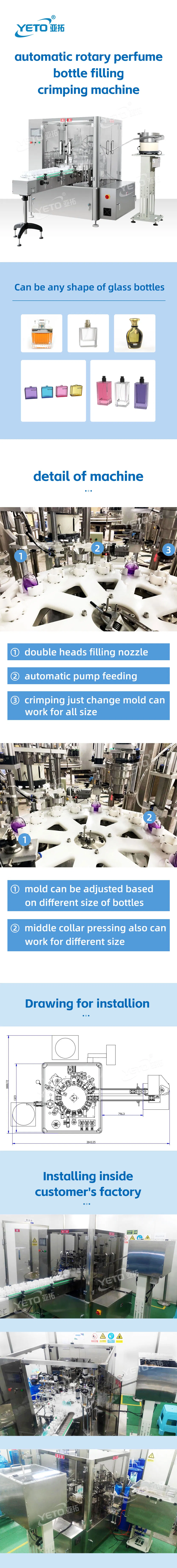 Perfume Filling Machine Detail 1