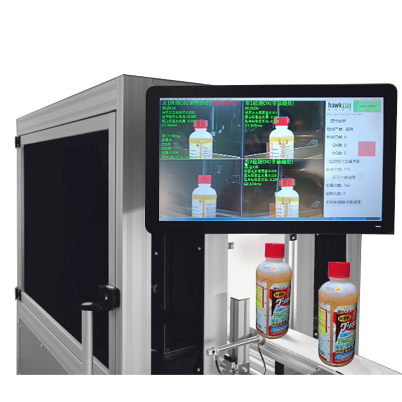 Bottle Labelling Inkjet Coding Inspection Error Detection Machine Online Automatic