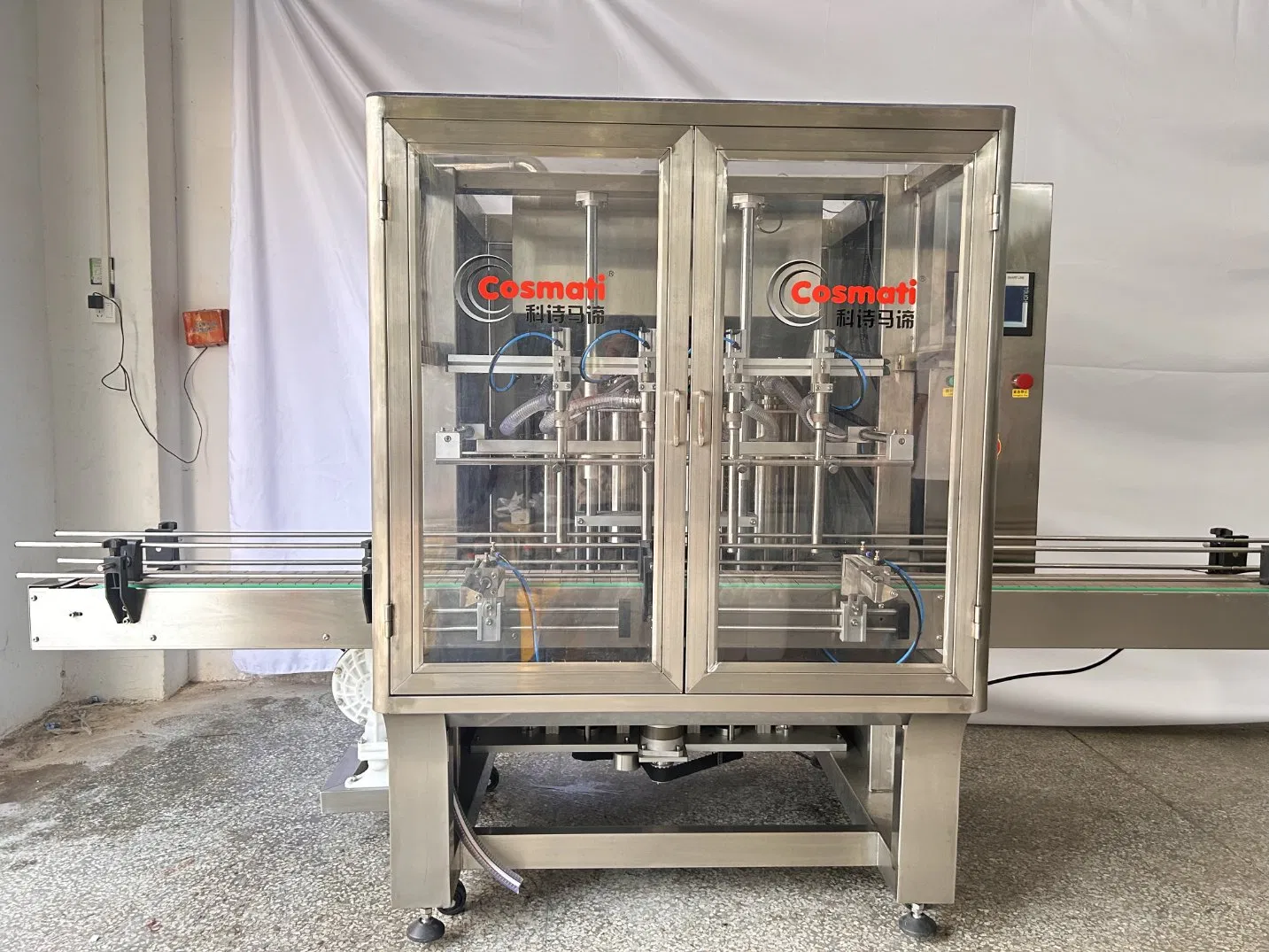 Automatic Multi Heads Liquid Detergent Hand Sanitizer Filling and Capping Machine