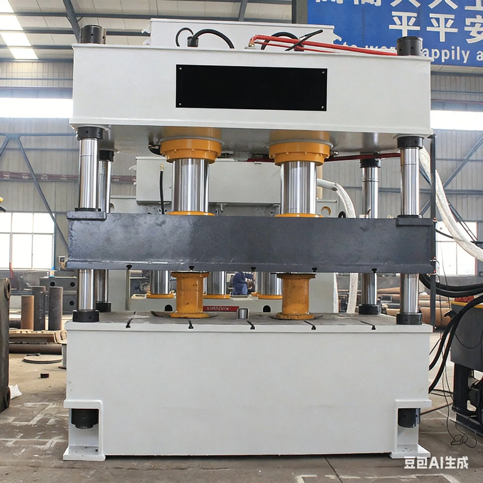 500t Heavy-Duty Double-Cylinder Hydraulic Press for Industrial Use