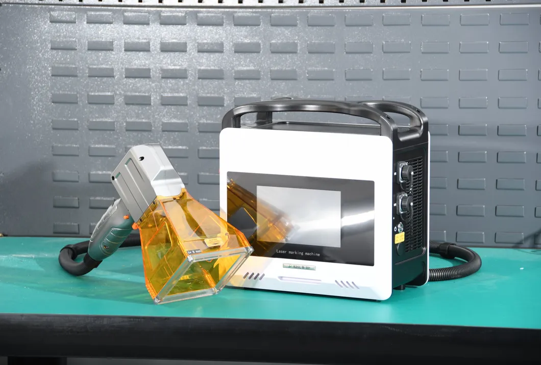 Handheld fiber laser marking machine view 1