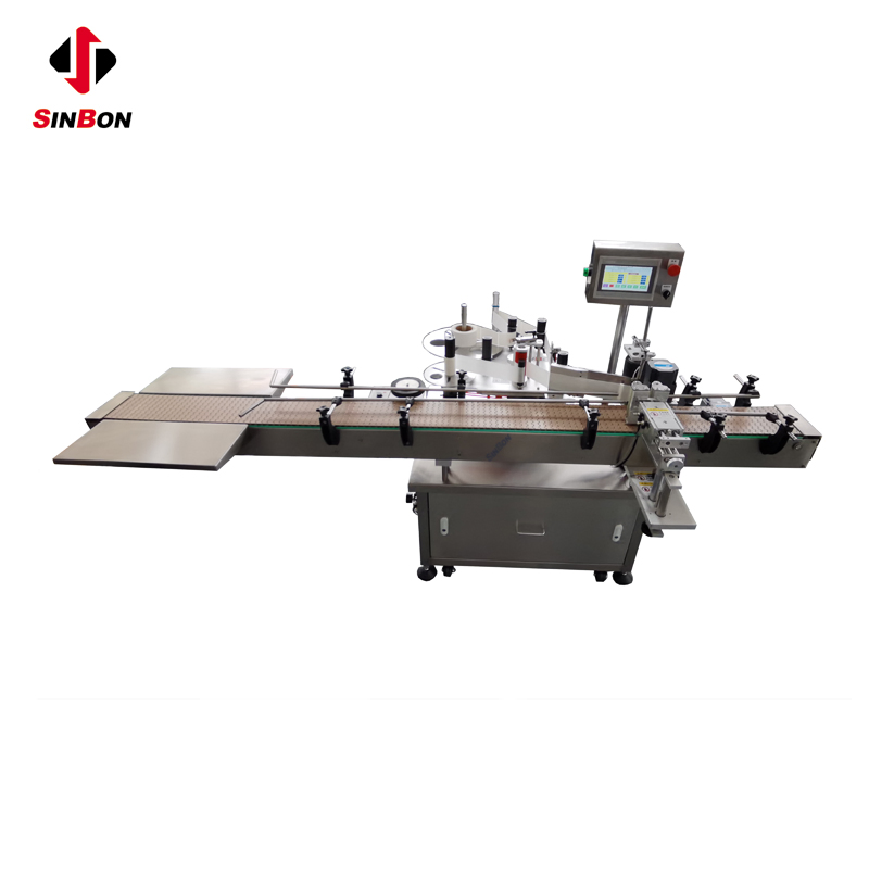 Auto Round Bottle Labeling System for Glass