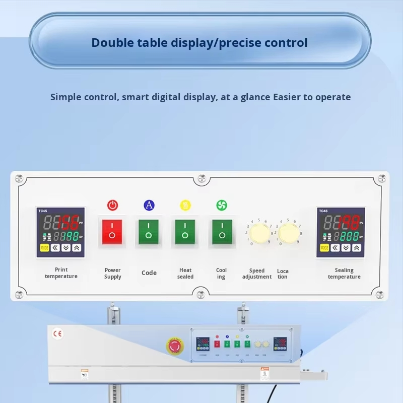 Big Continuous Band Sealing Machine for Stand Type Pouch