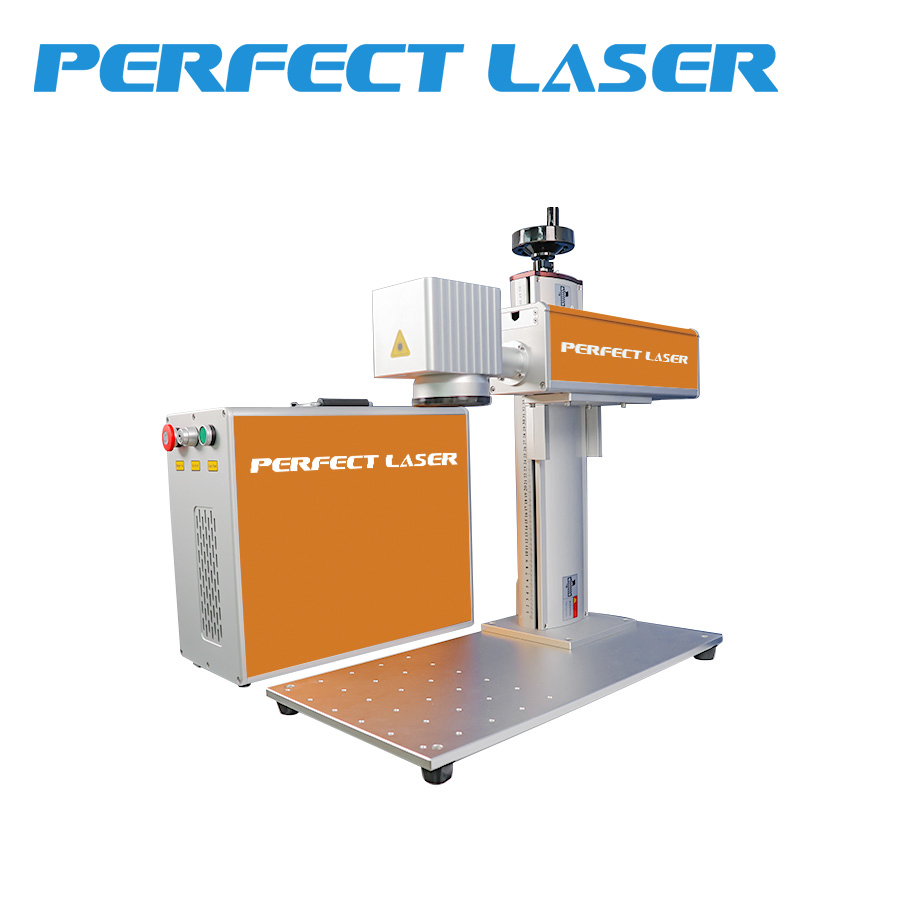 Perfect Laser - 20W 30W 50W 100 Watts Desktop Metal Steel Plastic Raycus Jpt Mopa Fiber Laser Engraving Marking Machines