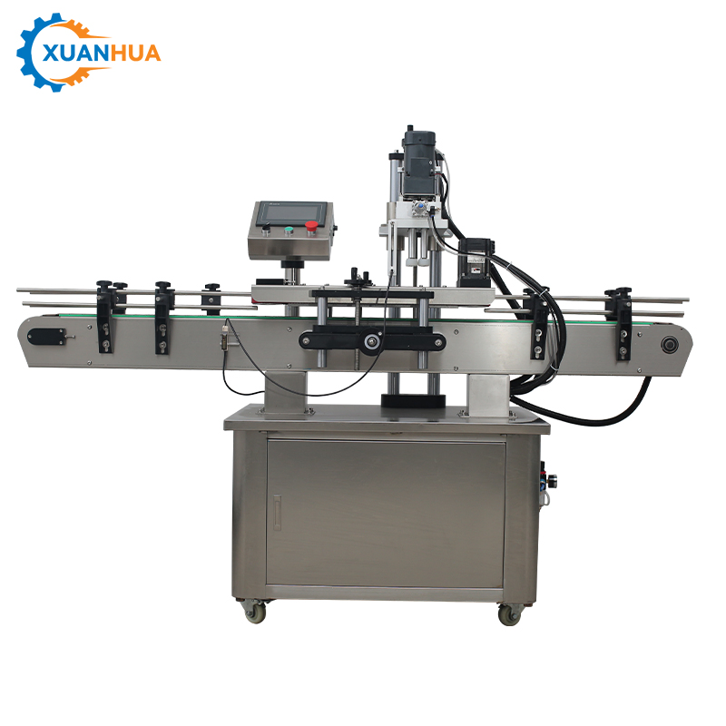 Vacuum Perfume Bottle Ropp Water Filling and Capping Machine Manual Plastic Bottle Screw Capping Machine