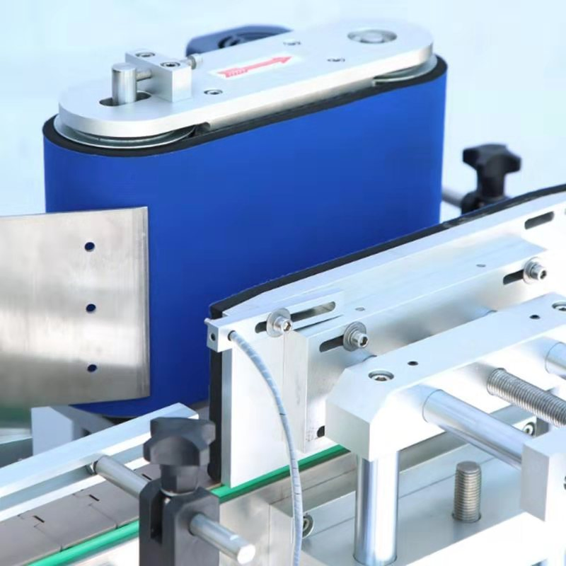 Automatic Wine Bottle Three Sides Front Back and Neck Paste Labeling Machine