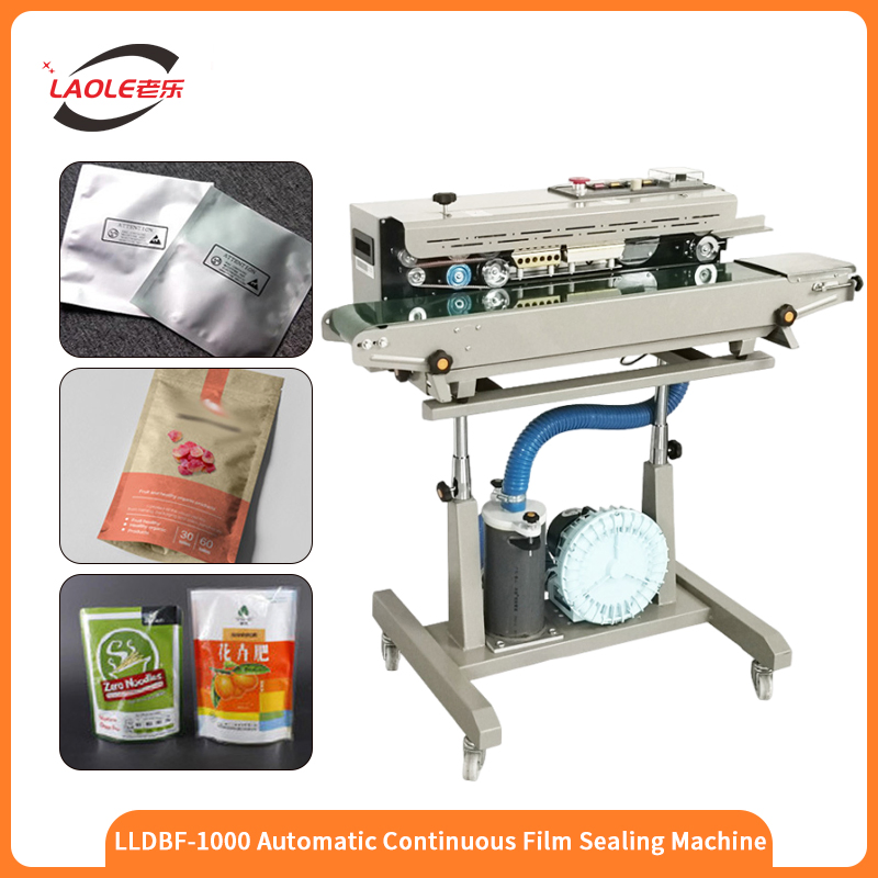 Multi Continuous Vertical Alu Foil Plastic Sachet Pouch Heat Band Sealing Machine