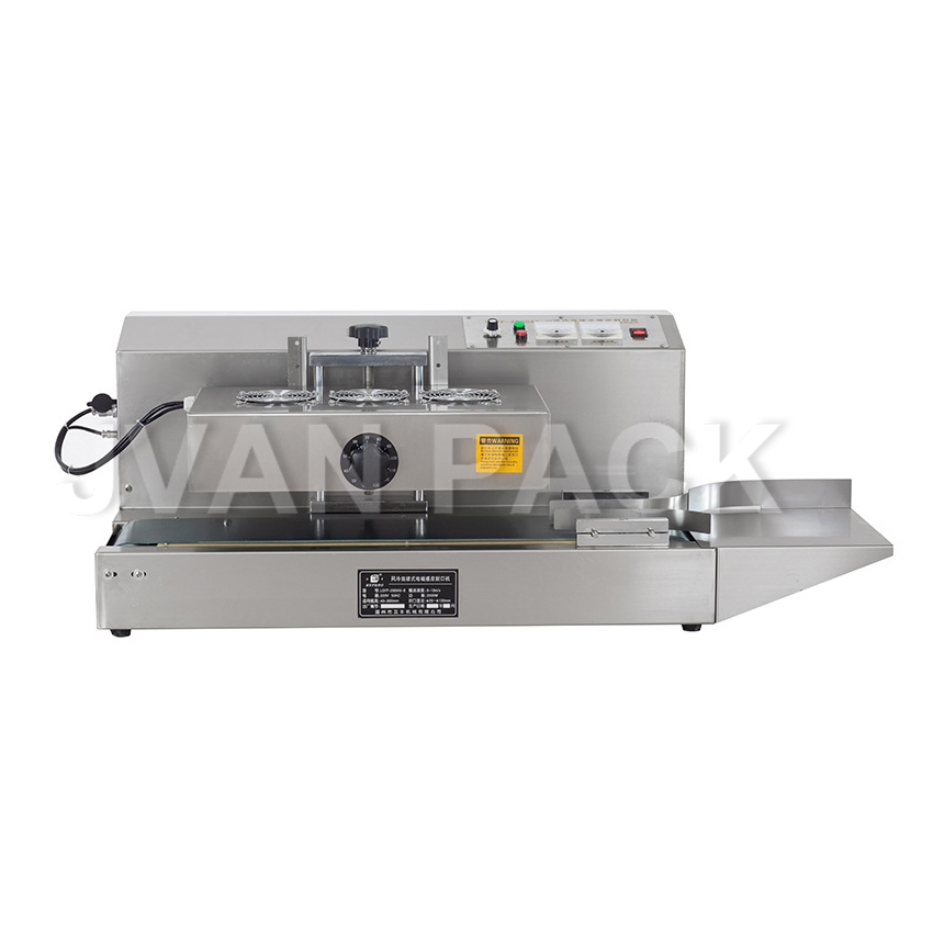 Automatic Continuous Induction Aluminum Foil Heat Induction Sealer Sealing Machine for Caps