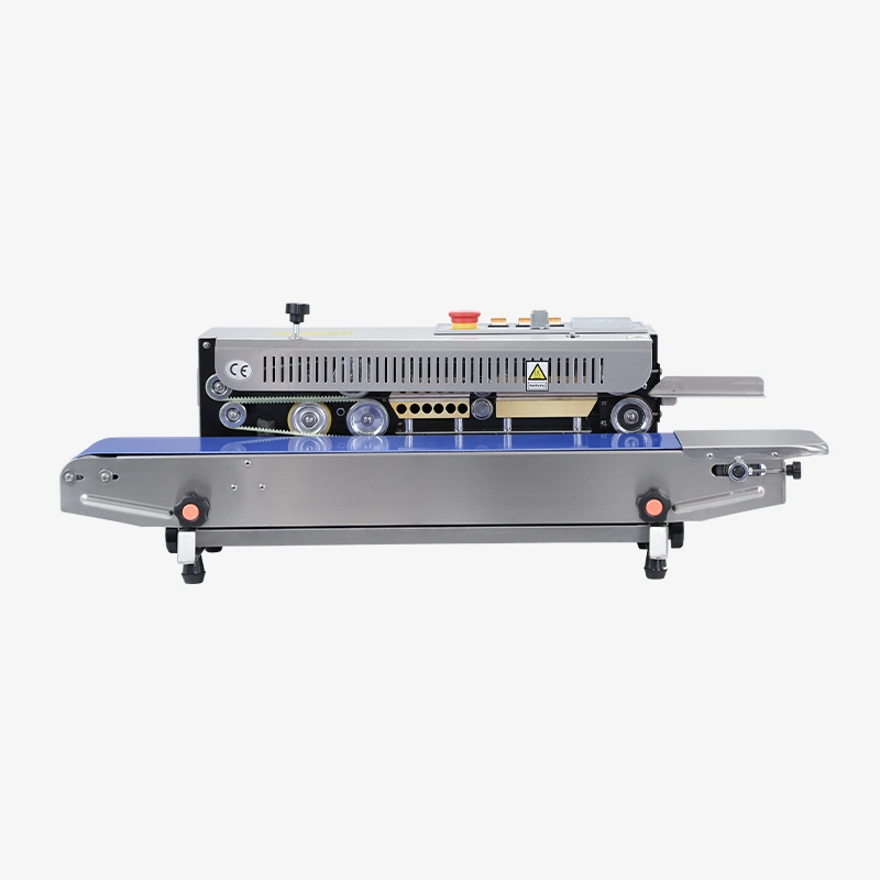 Frb-770I Hualian Horizontal Stainless Steel Continuous Sealing Packing Machine Band Sealer for Sealing Plastic Bag