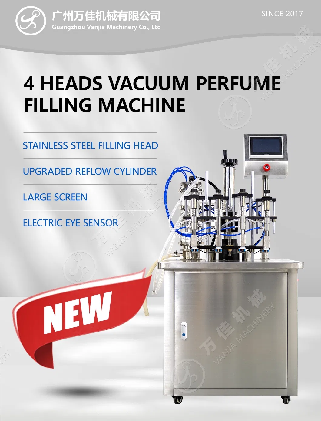 Pneumatic Liquid Vacuum Filling Machine