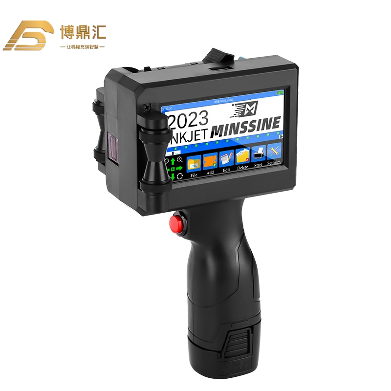 Multi Languages Date Batch Number Portable Inkjet Printer Handheld Coding Printing Machine
