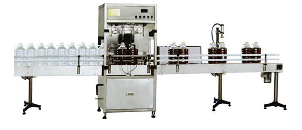 Full Automatic Packaging Drink Water Edible Cooking Oil Multi-head &nbsp;Filling Bottling Machine