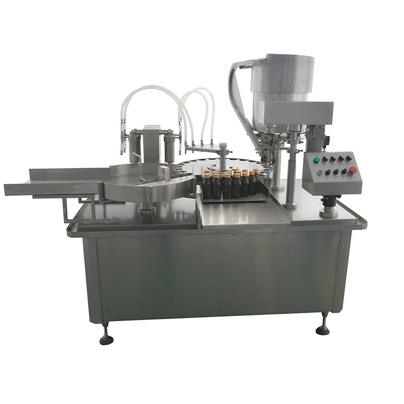 Filling and Capping Machine Detail 1