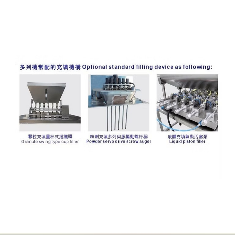 Automatic Machine High Speed Multi-Lane Food Filling and Tea Small Sachet Sealing Packing Machine for Juice/Powder/Medicine/Cosmetic Package