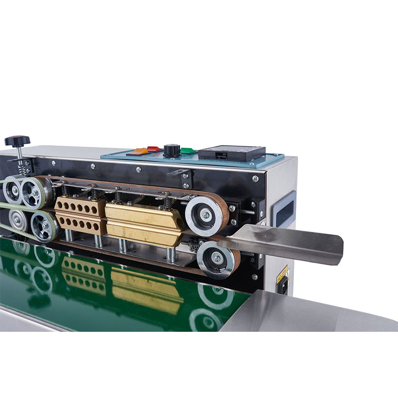 Automatic Horizontal Plastic Film Bags Heat Sealing Machine Continuous Band Sealer Machine