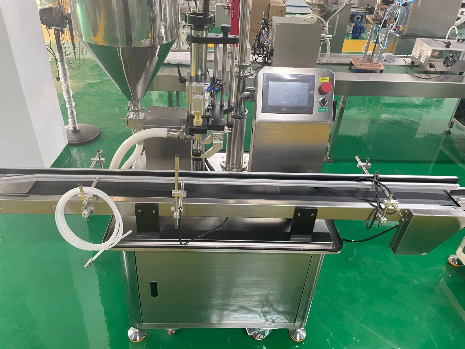 Sanxin Automatic Multi-Head Liquid Filling Machine International Certification