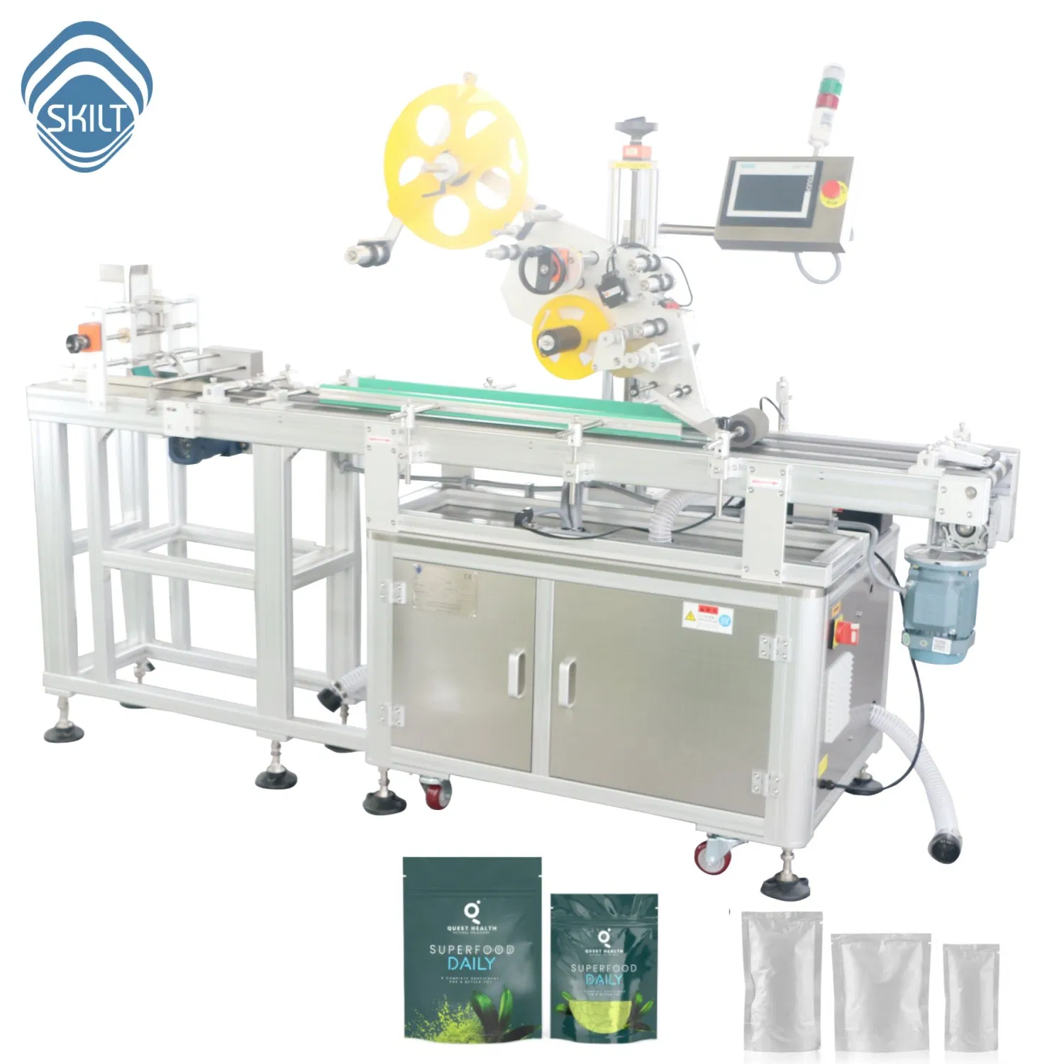Automatic Reject System for Plastic Bag Paging Labeling Machine